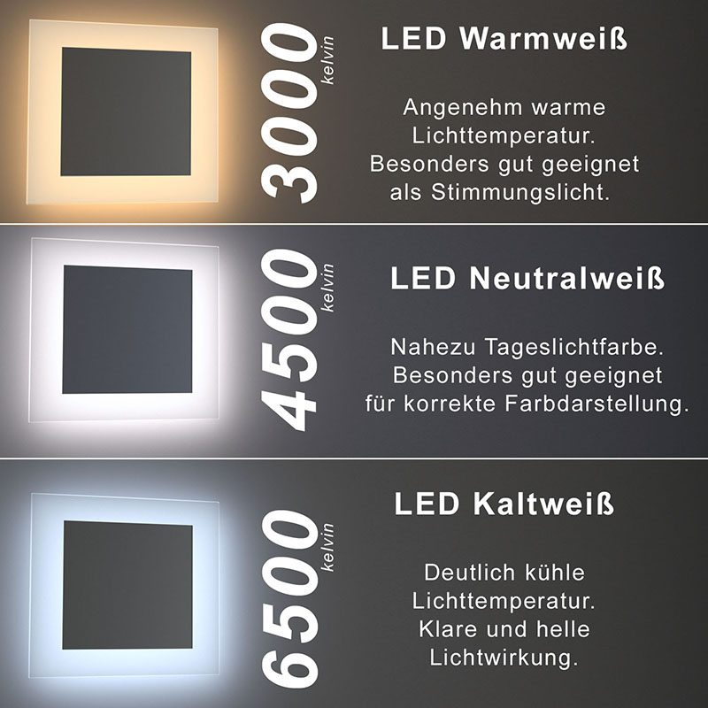 LED-Weiß Lichtfarben