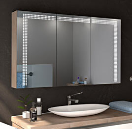 Spiegelschrank mit oder ohne LED-Beleuchtung für Ihr Bad nach Maß bestellen