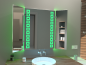 Preview: Badspiegel Valencas mit RGB LED Beleuchtung Preview: Badspiegel Valencas mit RGB LED Beleuchtung