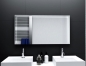 Preview: Badspiegel Holga mit LED Beleuchtung links, rechts und oben von Glaswerk24 - Qualität Made in Germany