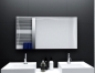 Preview: Badspiegel Bergamo mit LED Beleuchtung links, rechts und oben von Glaswerk24 - Qualität Made in Germany