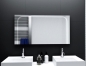 Preview: Badspiegel Foix mit LED Beleuchtung links, rechts und oben von Glaswerk24 - Qualität Made in Germany