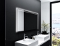 Preview: Badspiegel Privas mit LED Beleuchtung links, rechts und oben von Glaswerk24 - Qualität Made in Germany