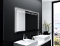 Preview: Badspiegel Maxime mit LED Beleuchtung links, rechts und oben von Glaswerk24 - Qualität Made in Germany