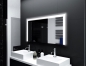 Preview: Badspiegel Othis mit LED Beleuchtung links, rechts und oben von Glaswerk24 - Qualität Made in Germany