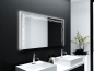 Mobile Preview: Badspiegel Billancourt mit LED Beleuchtung links, rechts und oben von Glaswerk24 - Qualität Made in Germany