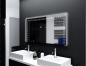 Preview: Badspiegel Rochefort mit LED Beleuchtung links, rechts und oben von Glaswerk24 - Qualität Made in Germany