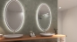 Preview: LED Badspiegel AMADORA EL mit LED Beleuchtung nach Maß