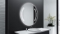 Mobile Preview: Runder Badspiegel mit LED-Beleuchtung für Ihr Bad nach Maß - Badspiegel Rund AMICA von Glaswerk24