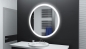 Preview: Badspiegel rundBadezimmerspiegel rund mit LED Beleuchtung Amir
