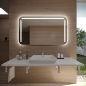 Mobile Preview: Badspiegel BASTIA RAD mit LED Beleuchtung