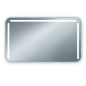 Mobile Preview: Badspiegel BASTIA RAD mit LED Beleuchtung Schema