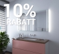 Preview: Badspiegel Brieuc mit LED Beleuchtung