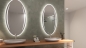 Preview: LED Badspiegel ASIR EL mit LED Beleuchtung nach Maß