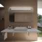 Preview: Badspiegel CRATO RAD mit LED Beleuchtung