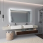 Preview: Badspiegel Bastia mit LED Beleuchtung