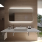 Mobile Preview: Badspiegel LATTES RAD  mit LED Beleuchtung