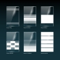 Preview: glasschiebewand_satinierungsmuster_shema