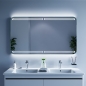 Preview: Badspiegel Ram mit LED Beleuchtung