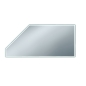 Preview: Spiegel für Dachschrägen - Sete DS 15 Schema
