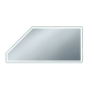 Mobile Preview: Spiegel für Dachschrägen - Sete DS 20 Schema