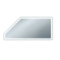 Preview: Spiegel für Dachschrägen - Sete DS 40 Schema