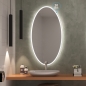 Preview: LED Badspiegel SETE EL20 mit LED Beleuchtung nach Maß