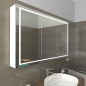 Mobile Preview: Badspiegelschrank mit LED Beleuchtung - MELLE
