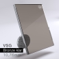 Preview: VSG aus Floatglas - bronze klar 10,76 mm