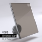 Preview: VSG aus Floatglas - bronze klar 8,76 mm