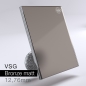 Preview: VSG aus Floatglas bronze matt 12,76 mm