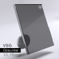 Preview: VSG aus Floatglas - grau klar 10,76 mm