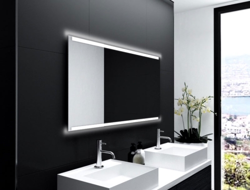 Badspiegel Biot mit LED Beleuchtung