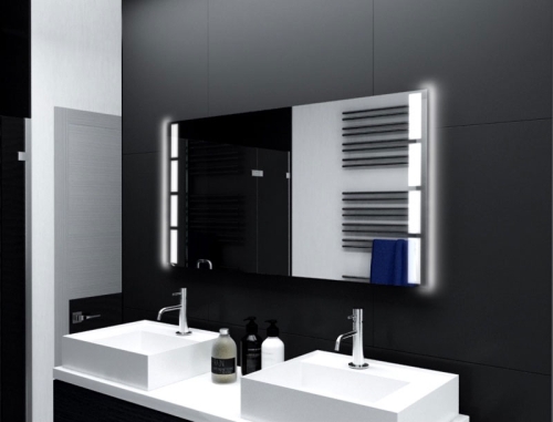Badspiegel Portals Nous mit LED Beleuchtung