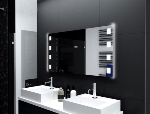 Badspiegel Troyes mit LED Beleuchtung