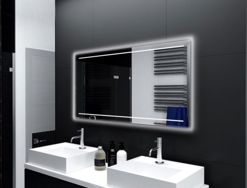 Badspiegel Casoria mit LED Beleuchtung