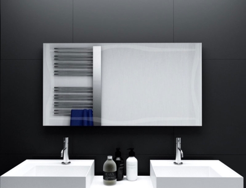 Badspiegel Catanzaro mit LED Beleuchtung