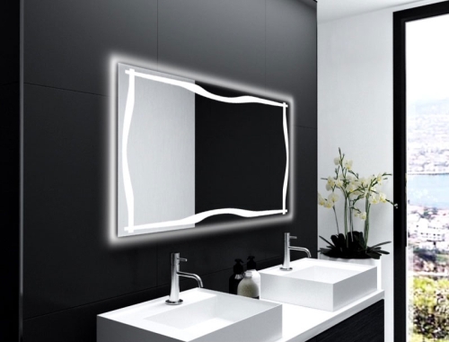 Badspiegel Cesena mit LED Beleuchtung