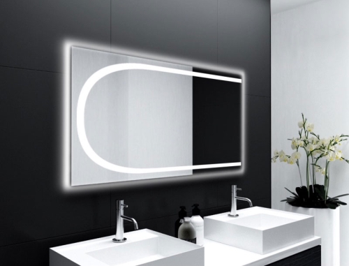 Badspiegel Como mit LED Beleuchtung