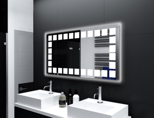 Badspiegel La Spezia mit LED Beleuchtung