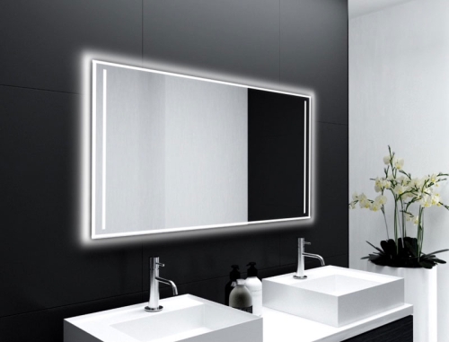 Badspiegel Manfredonia mit LED Beleuchtung