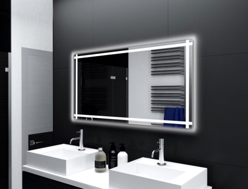 Badspiegel Molfetta mit LED Beleuchtung