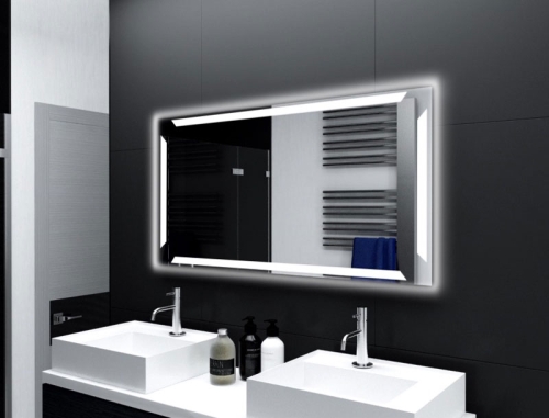Badspiegel Pesaro mit LED Beleuchtung