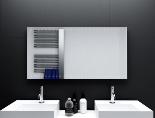 Badspiegel Pons mit LED Beleuchtung