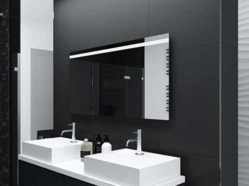 Badspiegel Antuan mit LED Beleuchtung