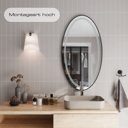 Preview: Spiegel mit Rahmen Azor EL