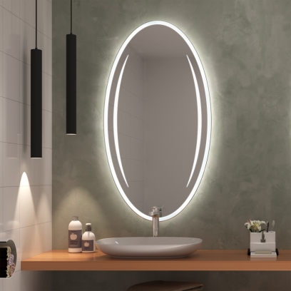 LED Badspiegel ASIR EL mit LED Beleuchtung nach Maß