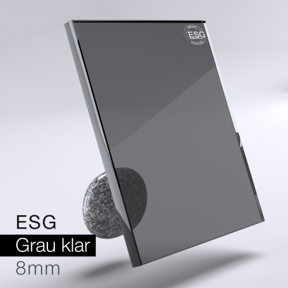 ESG Grau klar 8mm