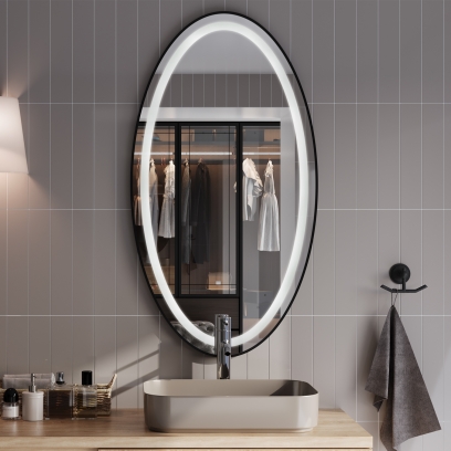 Preview: Spiegel mit Rahmen Azor EL