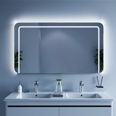 Badspiegel Foix RAD mit LED Beleuchtung